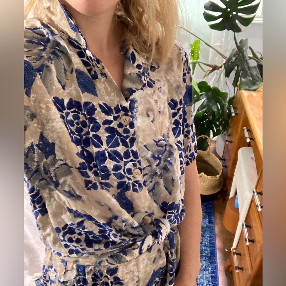 Hawaiian shirt and short matching set